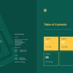 Style guide- table of contents